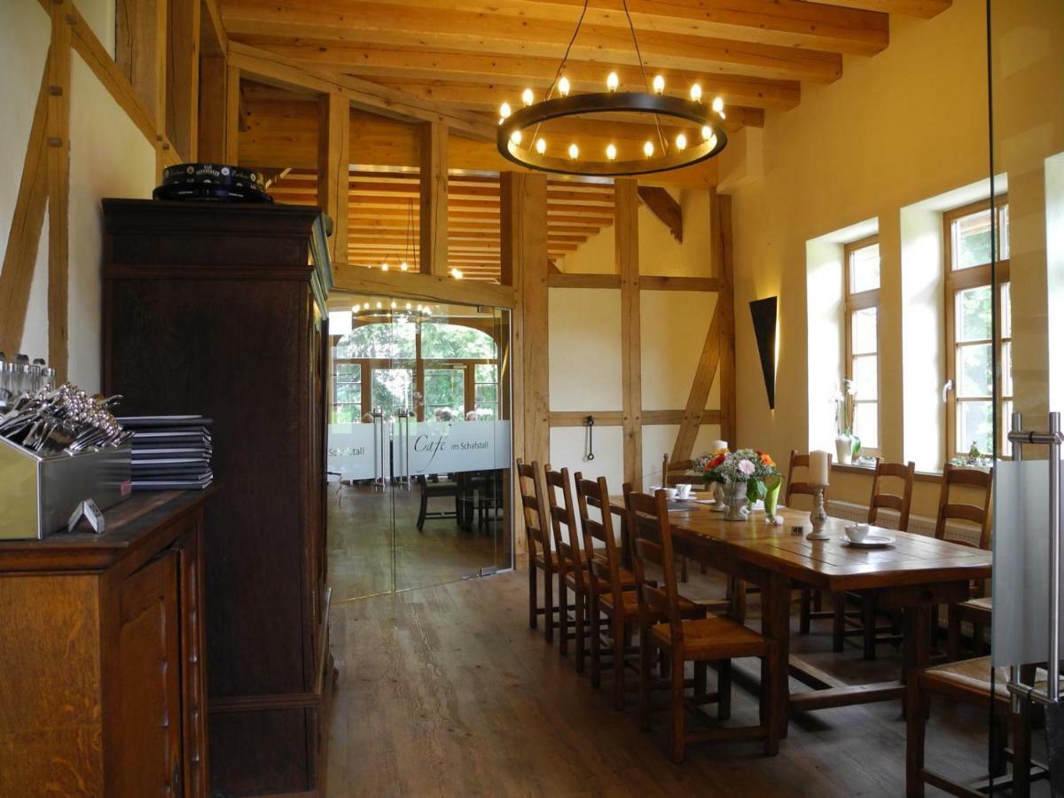 Gaestehof Cafe Im Schafstall Barsinghausen Exterior photo